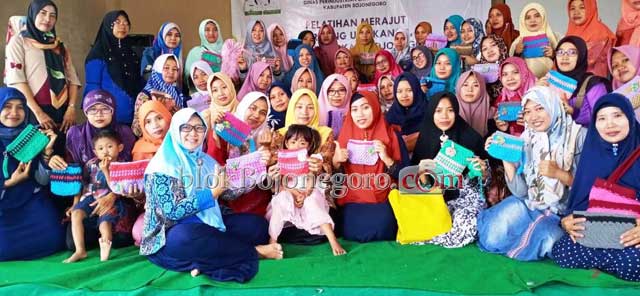 Hebat..! Pelatihan Rajut di Kanor Sukses