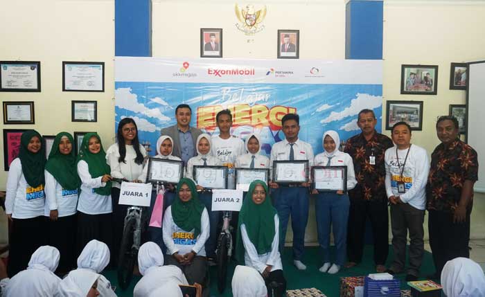 Siswa SMKN 5 Belajar Energi Migas Bareng EMCL