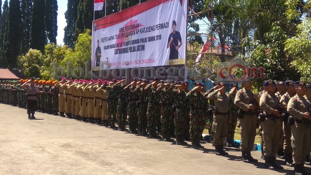 Tempuh Jarak 58,4 Kilometer, Brimob Bojonegoro Ikuti Napak Tilas AP Katjoeng Permadi
