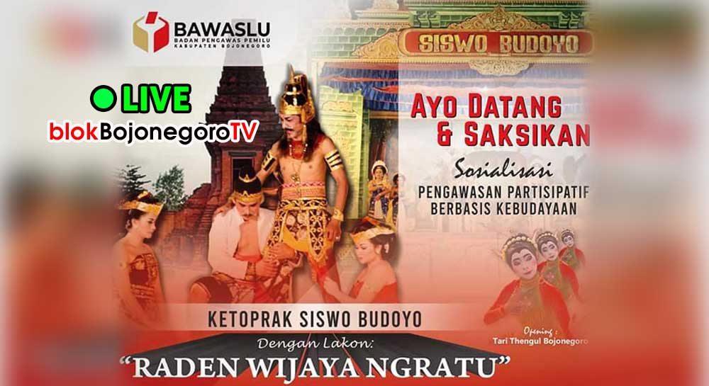 Pentaskan Ketoprak, Bawaslu Sosialisasikan Pengawasan
