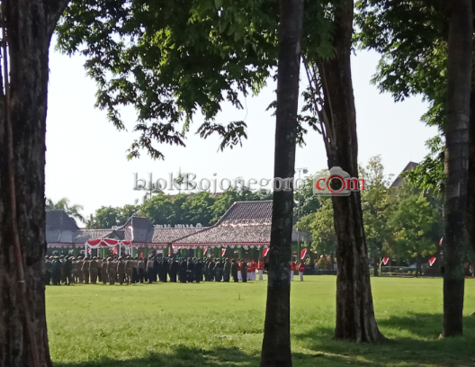 Pemkab Bojonegoro Gelar Apel Hari Pahlawan