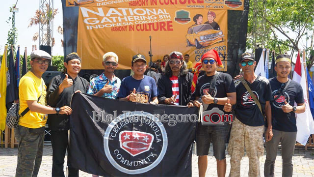 Wabup Bojonegoro Buka Gathering Nasional Ke-8 Indonesia Corolla Classic Club