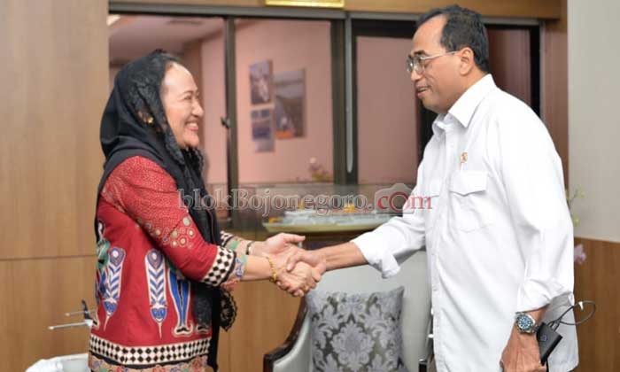 Bupati-Menhub Sepakat untuk Mudahkan Transportasi di Bojonegoro
