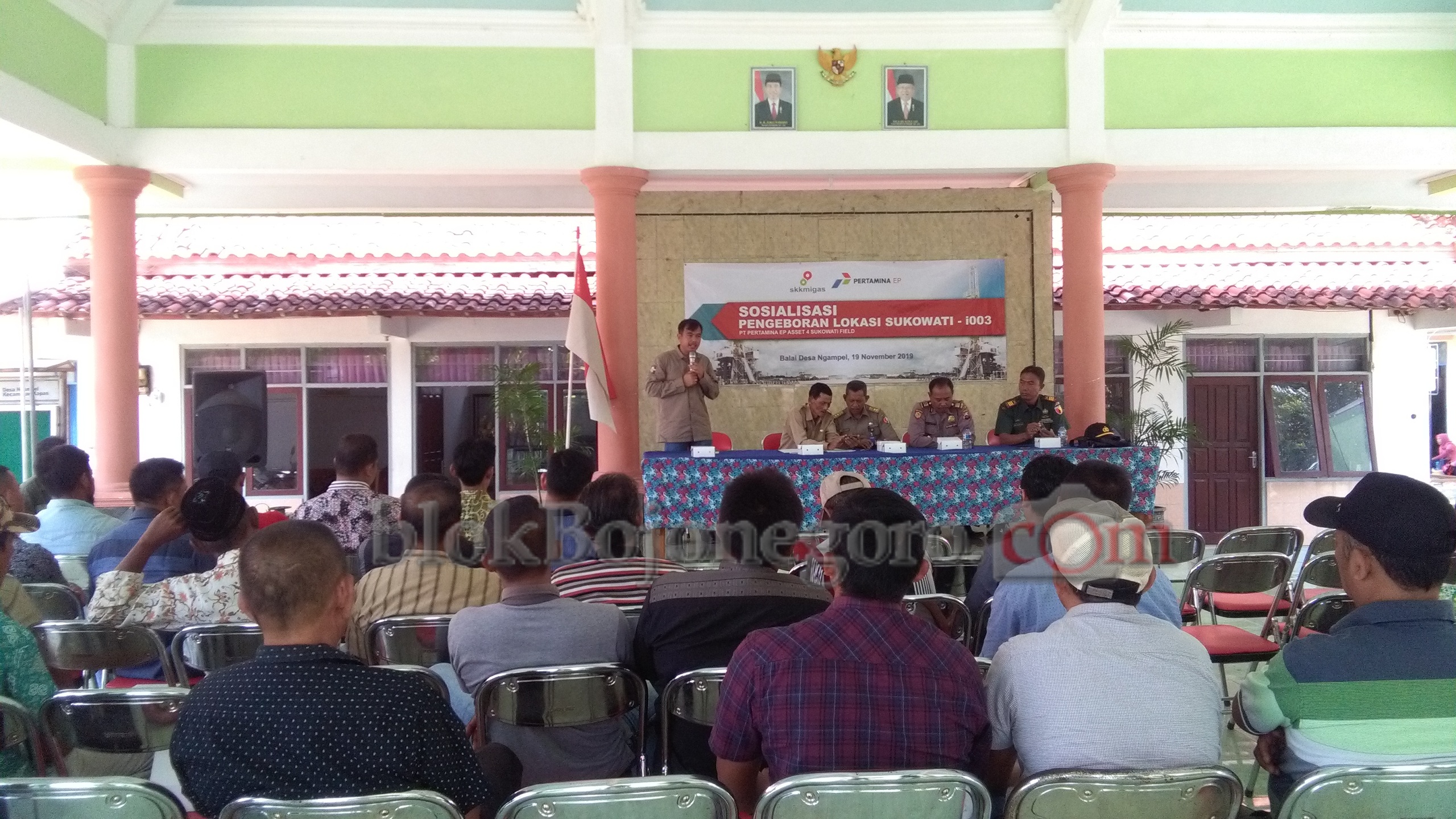 Pertamina EP Field Asset 4 Sosialisasi Pengeboran Lokasi Sukowati i003