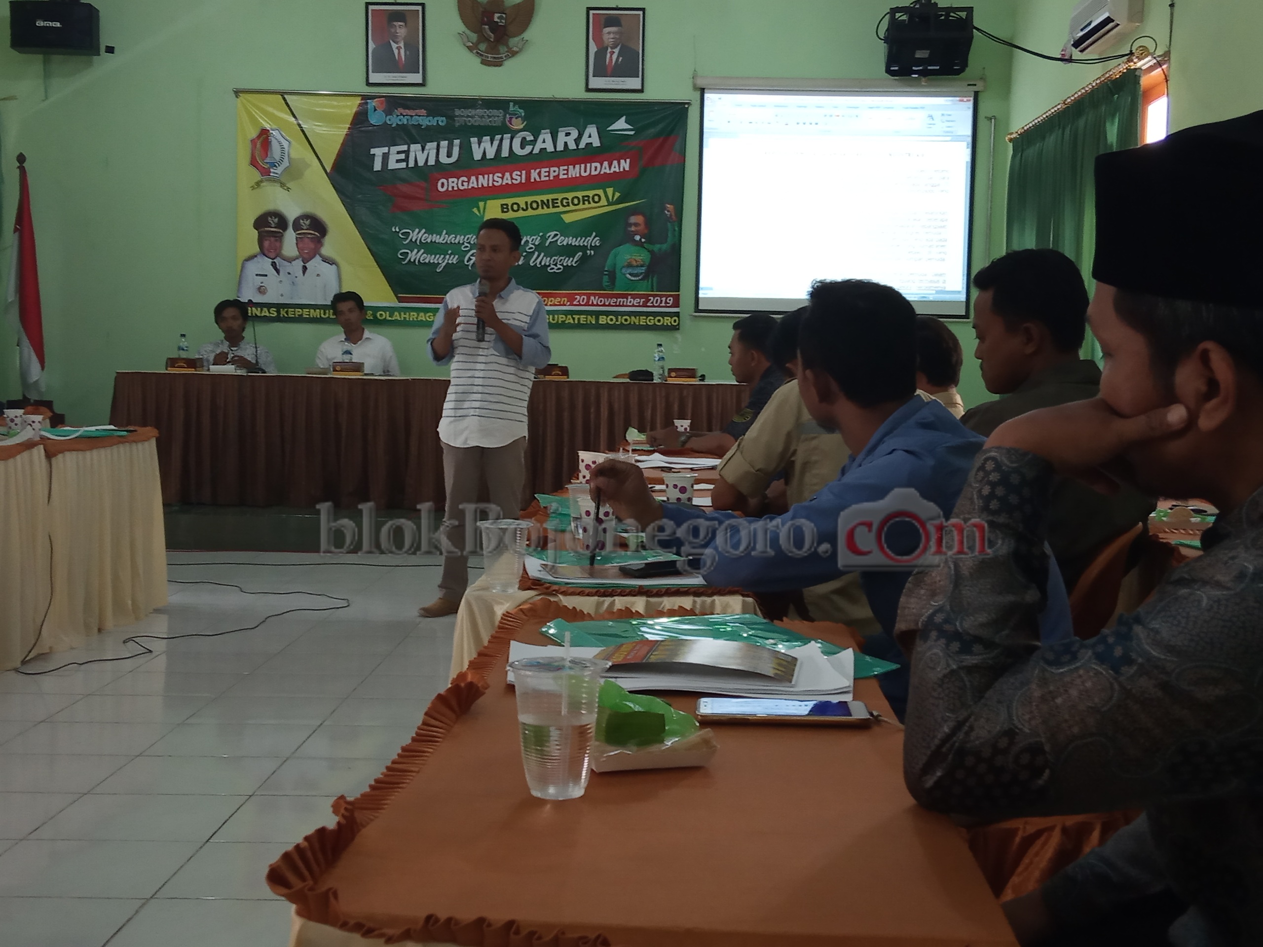 Dinpora Gelar Diskusi Wicara Organisasi Kepemudaan