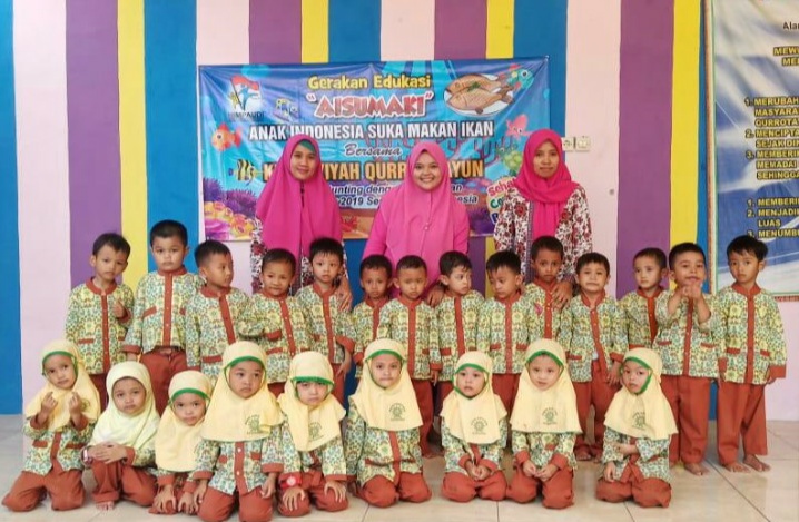KB Aisyiyah Qurrota Ayun Kampanyekan Anak Indonesia Suka Makan Ikan (Aisumaki)