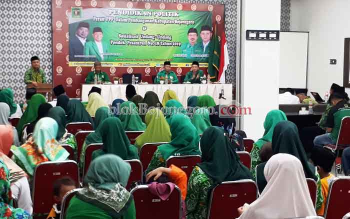 Sosialisasi UU Pesantren, PPP Bersama Pemkab Membangun Bojonegoro