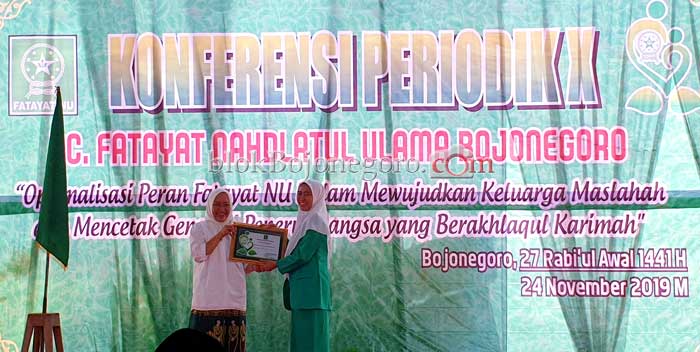 Bupati Dapat Anugerah Inspirasi dari Fatayat NU