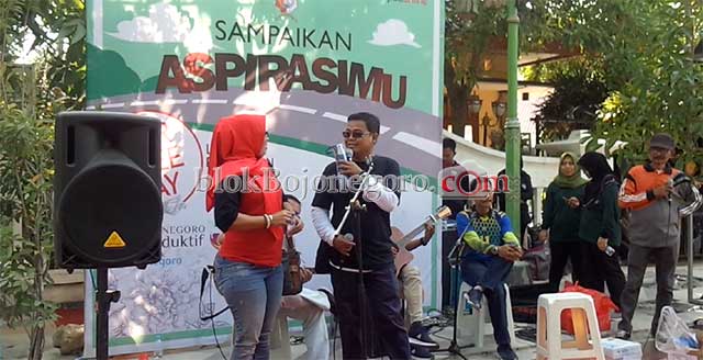 PT. KAI Bersama Dinas Kominfo Sosialisasi Jalur Kereta Api Baru via Bojonegoro