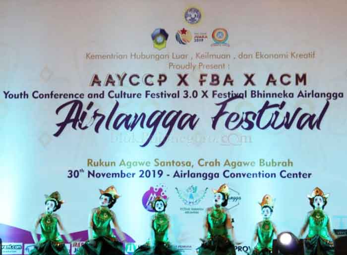 Mahasiswa Unair Asal Bojonegoro Tampilkan Thengul di Festival Bhinneka