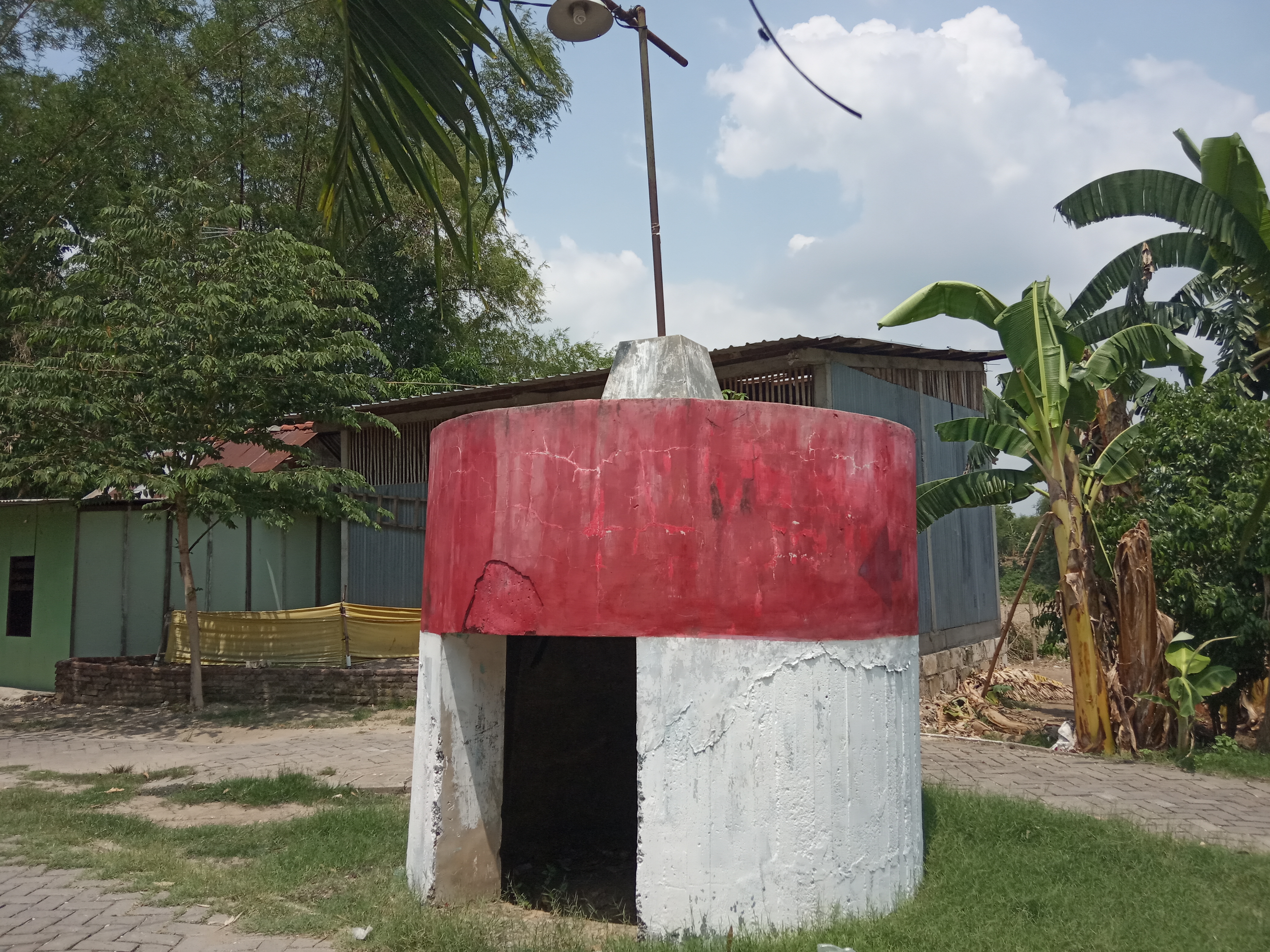 Pilbox Bukti Jejak Peninggalan Belanda di Bojonegoro