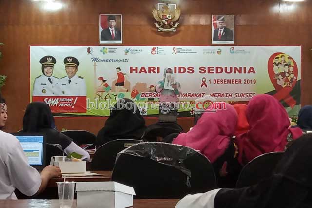 Dinkes Bojonegoro Ajak ODHA Peringati Hari AIDS Se-Dunia
