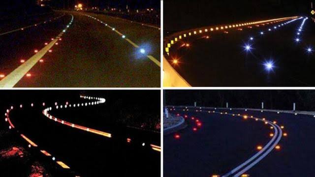 Dishub Pasang Paku Marka di Jalan Protokol Bojonegoro