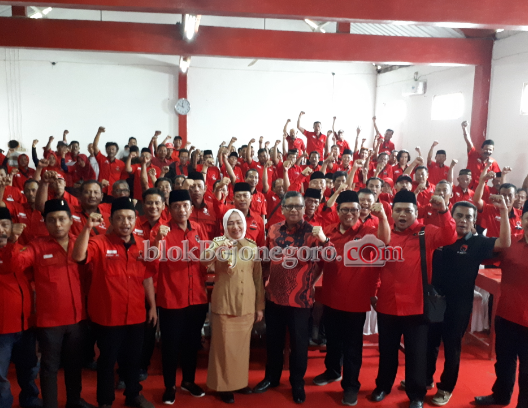 Rapatkan Barisan, Konsolidasi PDIP Bojonegoro Dihadiri Sekjend DPP