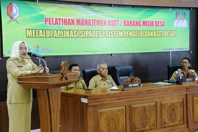 Tertib Pengelolaan Aset Desa, Pemdes Dilatih dengan Apilkasi SIPADES