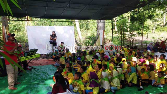Ceria Bersama Kampung Dongeng Bojonegoro di Kado Liburan Akhir Tahun