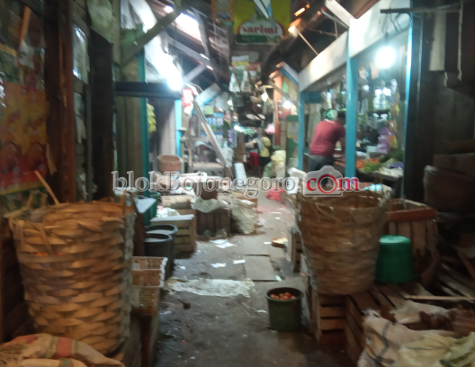 Natal 2019 Begini Suasana Pasar Kota Bojonegoro