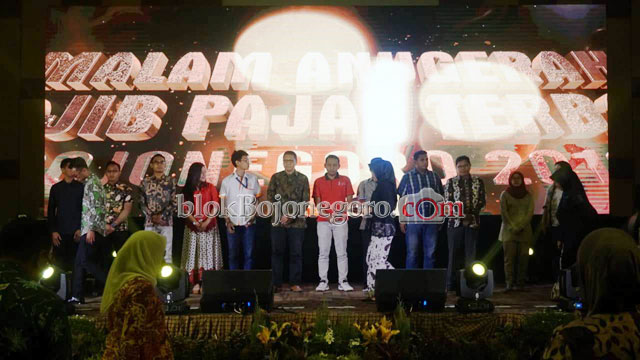 Bappenda Gelar Malam Anugerah Wajib Pajak Terbaik Bojonegoro 2019