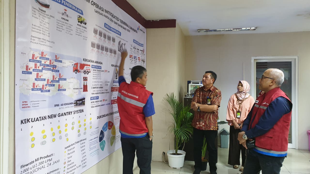 Sambut Tahun Baru, Pertamina Monitor Langsung Distribusi BBM dan LPG