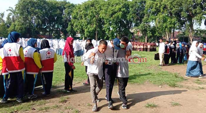 Belasan Peserta Apel Hari Amal Bhakti Pingsan
