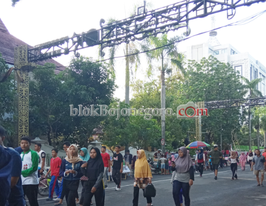 Nikmati Minggu Awal Tahun di Car Free Day Bojonegoro