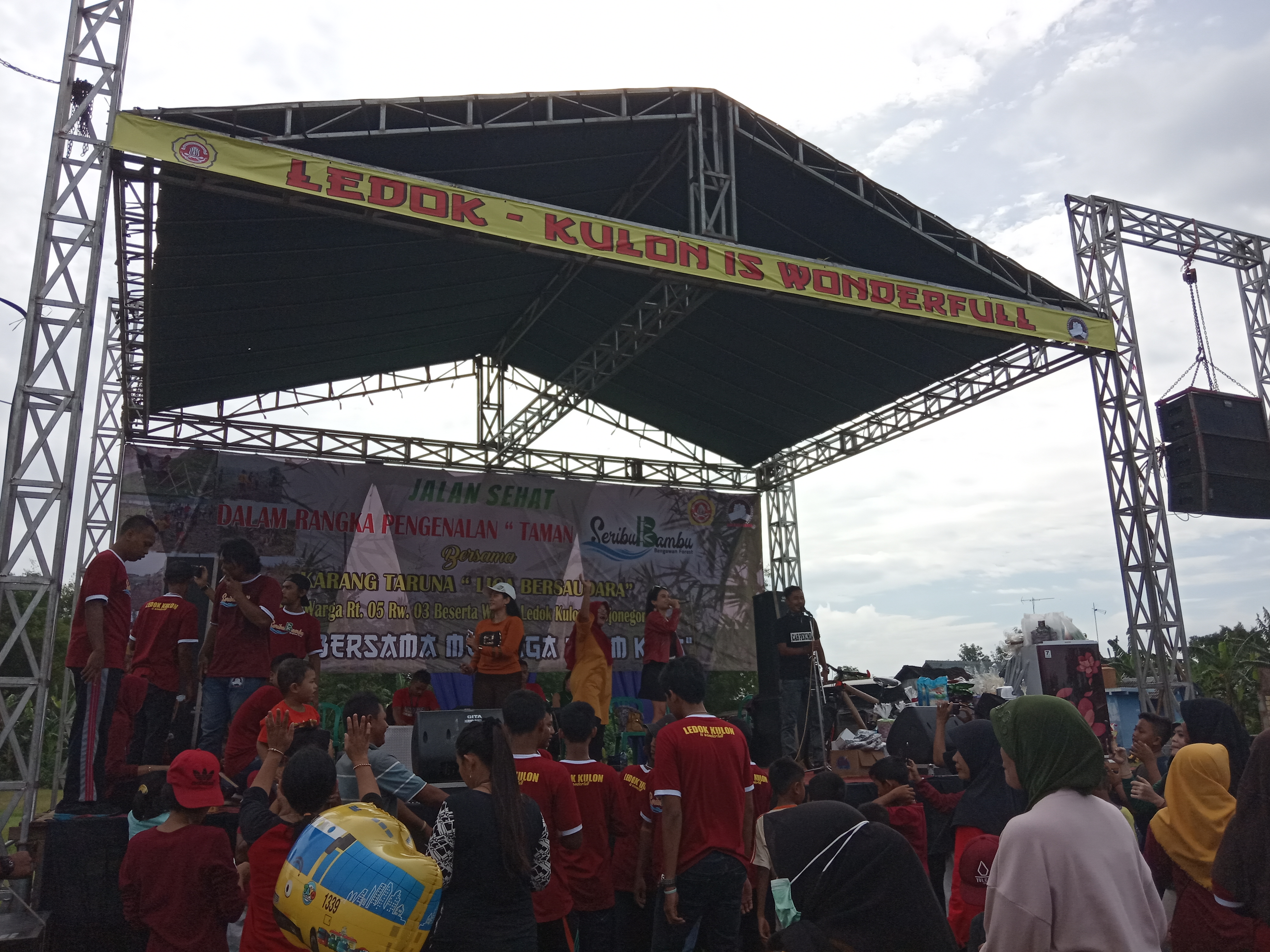 Meriah Kartar Ledokkulon Gelar Penanaman 2000 Bambu