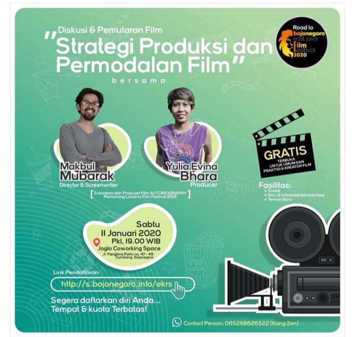 Millenial Bojonegoro Duduk Bersama Diskusi Pemutaran Film