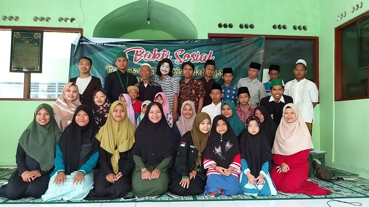 Tinggkatkan Keimanan, HMI Komisariat STIT Muhammadiyah Gelar Baksos