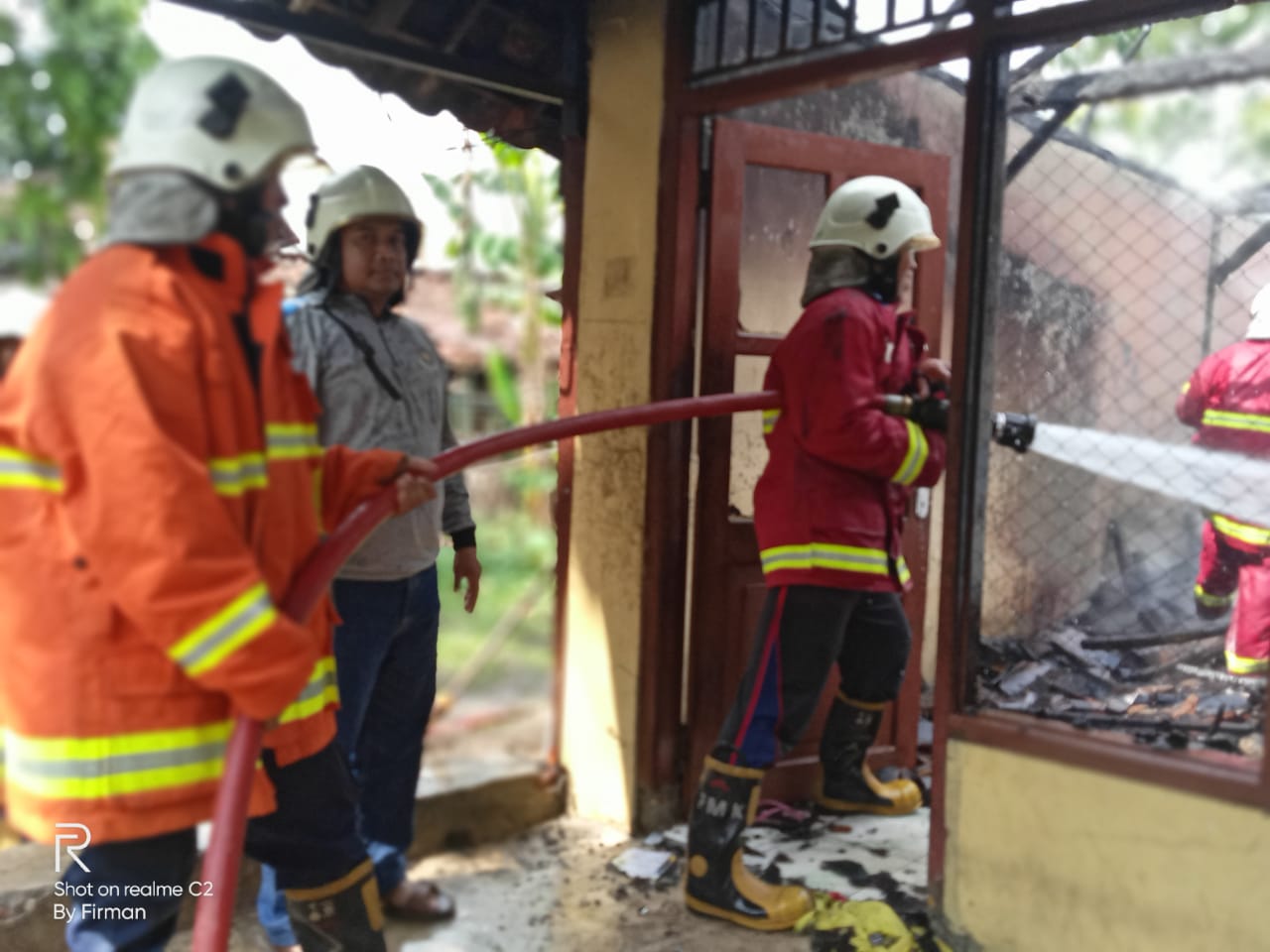 1 Unit Rumah Terbakar, Kerugian Ditaksir Rp80 Juta