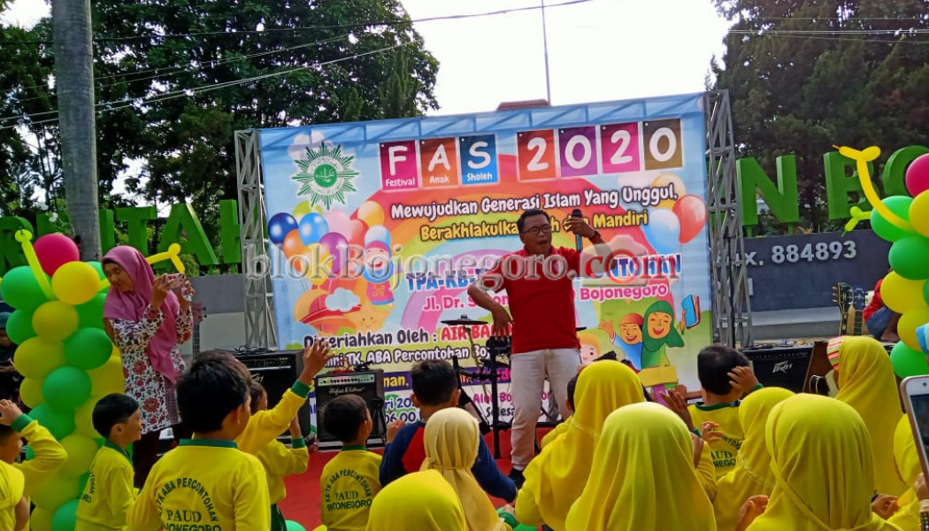 Hari Gizi, TK Aba Percontohan Gelar Festival Anak Sholeh
