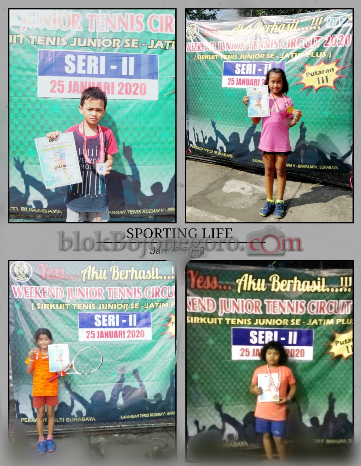 Empat Atlet Pelti Asal Bojonegoro Berhasil Menjadi Juara