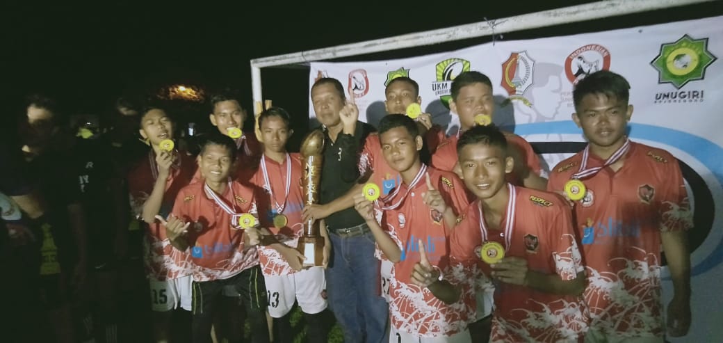 Tim Putra Rugby SMPN 4 Kembali Raih Juara 1 Ajang KejurKab
