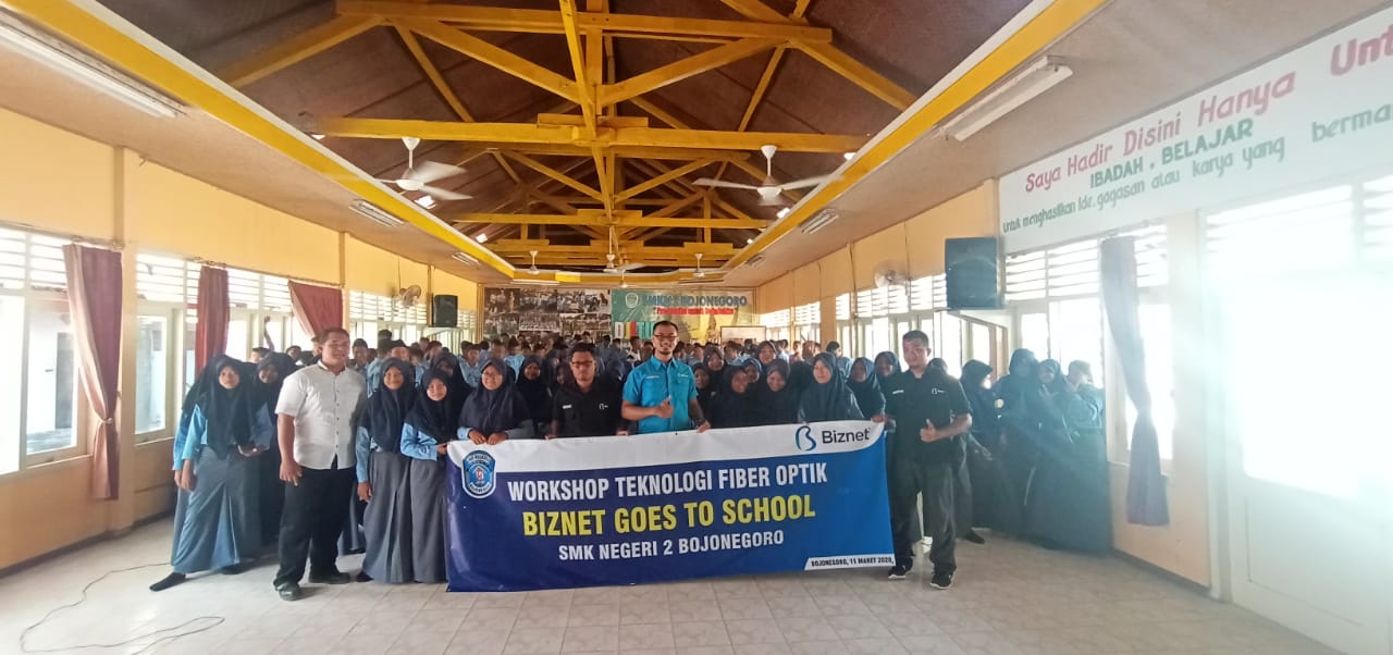 Sekolah Merasakan Manfaat Belajar Jaringan dan Fiber Optik