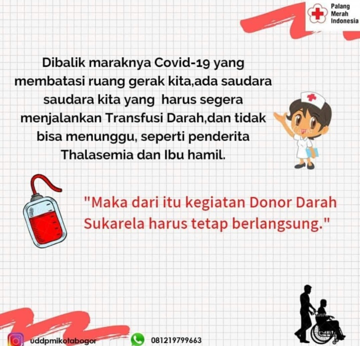 Demi Kemanusiaan Donor Darah Tetap Berjalan