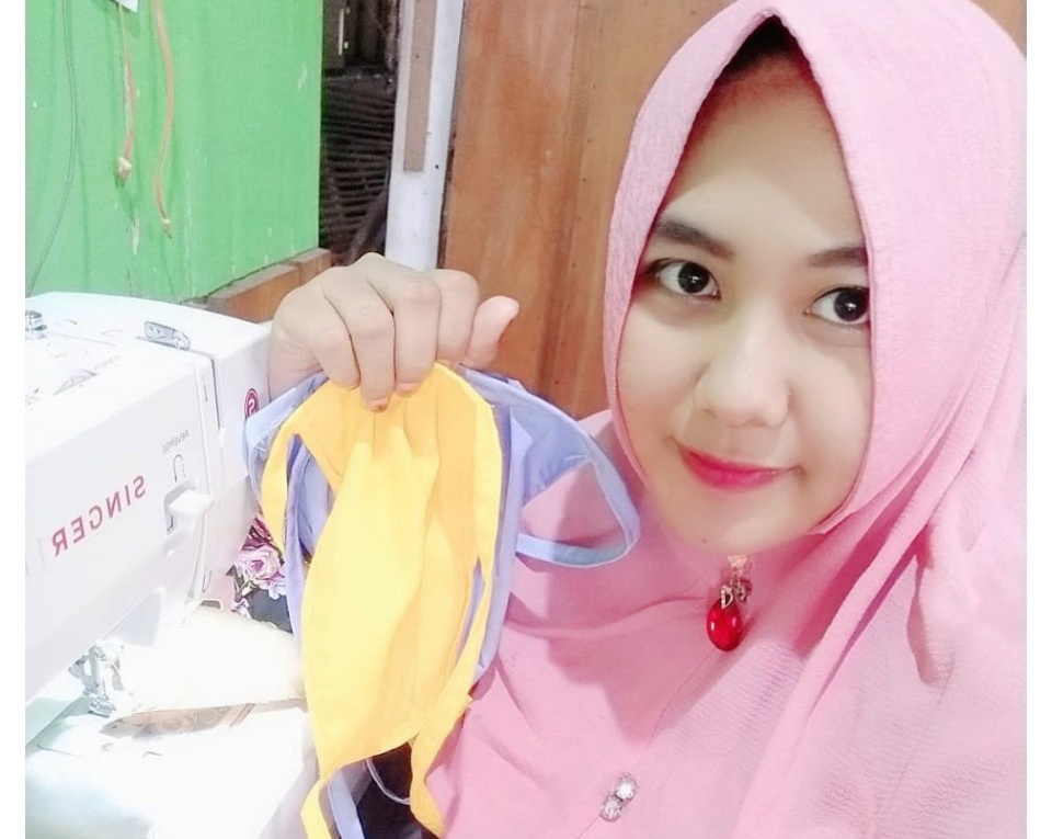 Dampak Corona Permintaan Masker Kain Melonjak