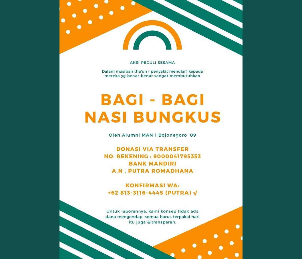 Peduli Saat Social Distancing, Bagi-bagi Nasi Bungkus