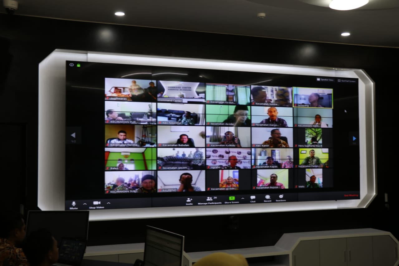 Pandemi Covid-19, Besok Bupati Lantik  Calon Kades Terpilih  Melalui Video Conference
