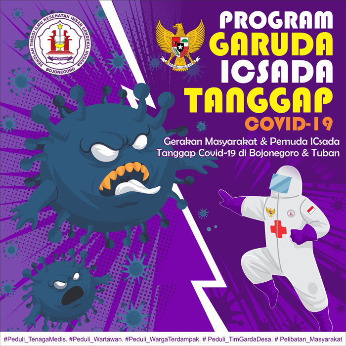 Lawan COVID-19, Kampus Ungu Buat GARUDA ICsada