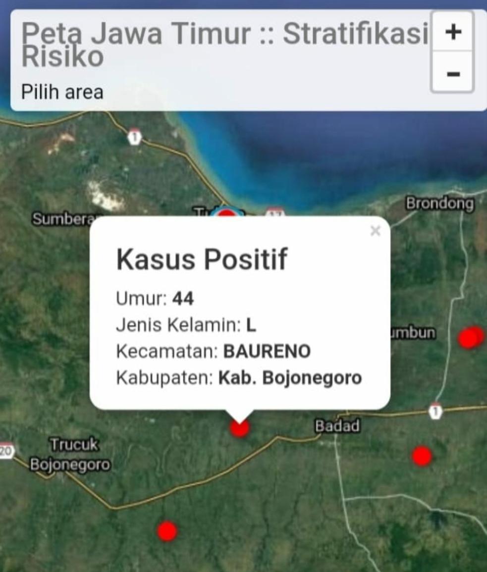 Pemkab Pertanyakan Data Pemprov tentang Warga Baureno Masuk Peta Positif Covid-19