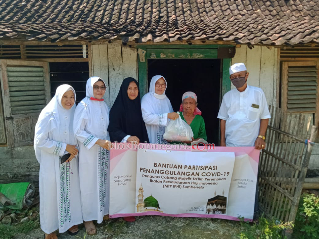 Peduli, PC MTP IPHI Sumberrejo Salurkan Bantuan