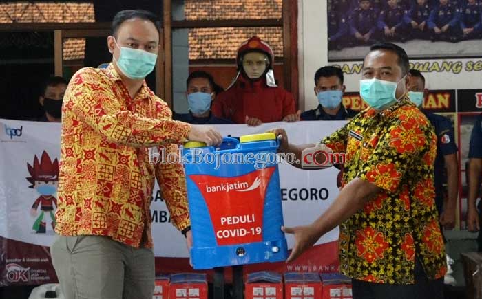 Bersama Pemkab, Bank Jatim Ikut Tanggulangi Covid-19