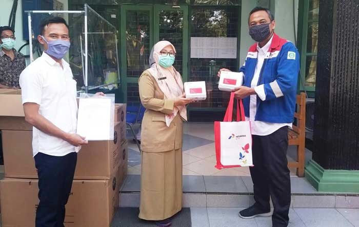 PEPC Tambah Bantuan 100 Rapid Test untuk Pemkab Bojonegoro