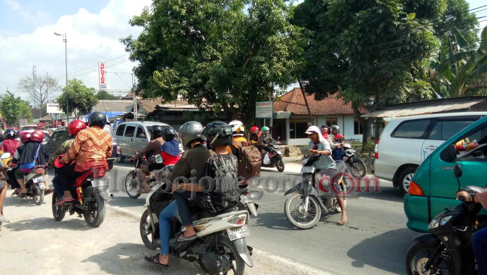 Sat Lantas Polres Bojonegoro Imbau Warga Jangan Mudik