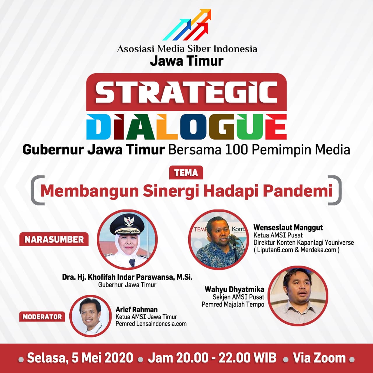 AMSI Jatim Siapkan Strategic Dialogue Gubernur Bersama 100 Pemimpin Media