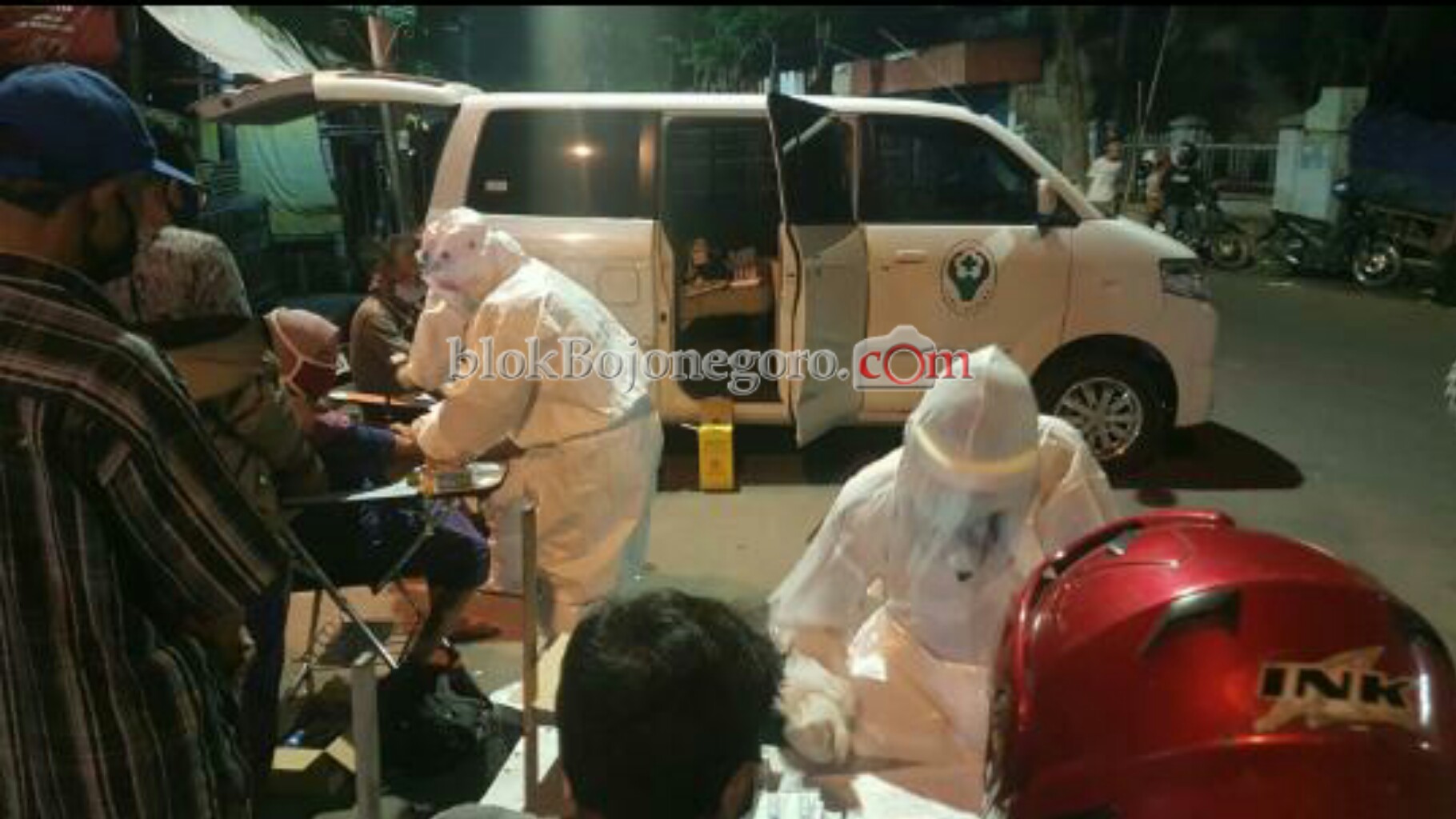Puluhan Pedagang di Pasar Kota Ikuti Rapid Test