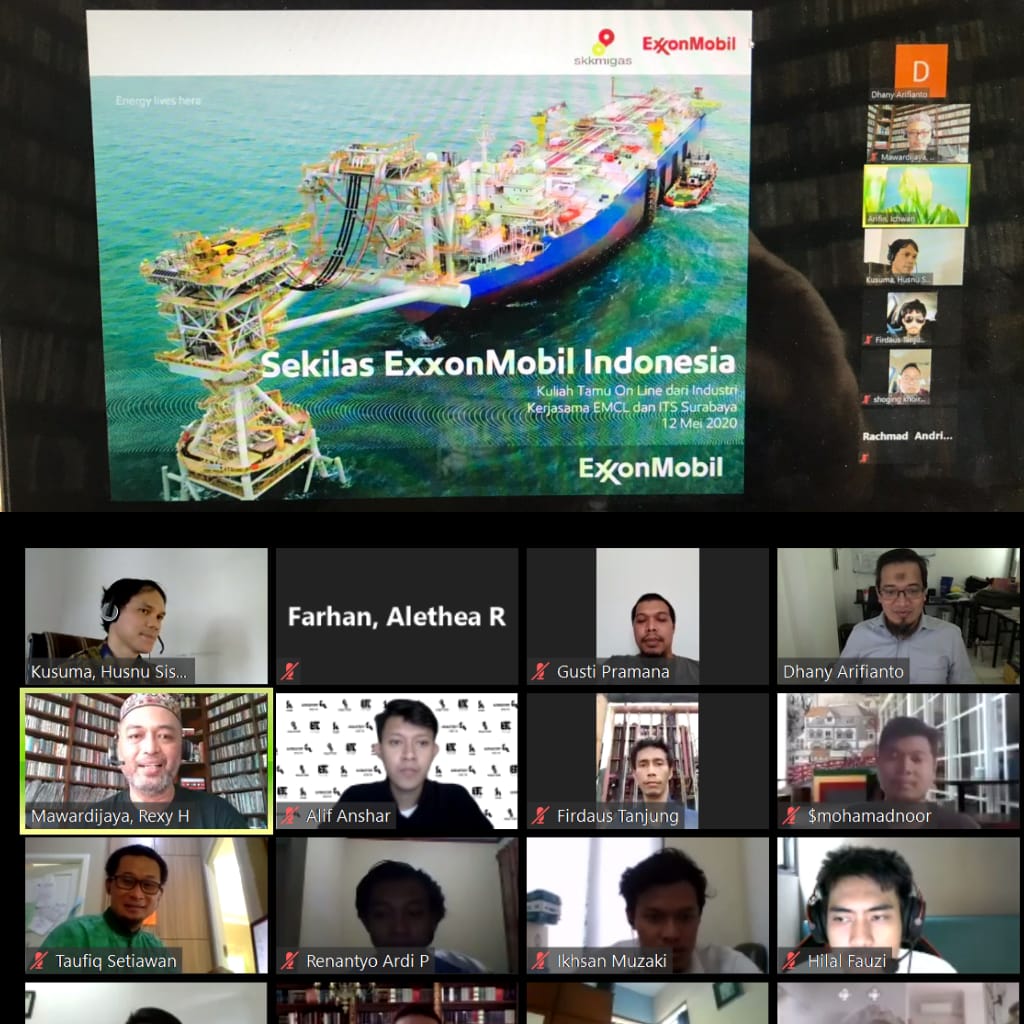 EMCL Kuliah Online Industri Hulu Bersama ITS Surabaya,