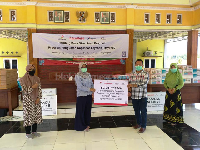 EMCL Serah Terimakan Sarana Prasarana Posyandu di Ngumpakdalem
