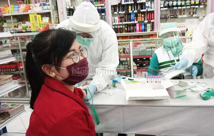 Rapid Test 53 Karyawan Samudra dan Giant, Hasilnya Non Reaktif