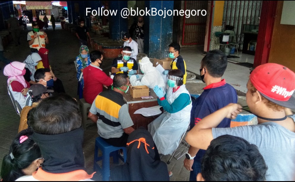 Diduga Takut, Banyak Pedagang Pasar Sumberrejo Tutup Stand