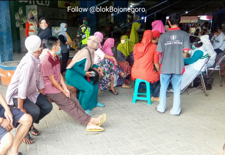 Sempat Ketakutan, Pedagang Sambut Positif Rapid Test